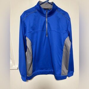 Men’s Nike gold blue fleece sweatshirt XL